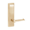 E957-611-RHR Corbin ED5000 Series Exit Device Trim with Nightlatch Essex Lever in Bright Bronze Finish