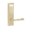 L955-606-RHR Corbin ED5000 Series Exit Device Trim with Classroom Lustra Lever in Satin Brass Finish