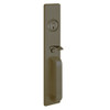 Y1705A-613 PHI Key Controls Thumb Piece Trim with A Design Pull for Olympian Series Device in Oil Rubbed Bronze Finish