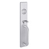 M1705C-625 PHI Key Controls Thumb Piece Trim with C Design Pull for Apex and Olympian Series Exit Device in Bright Chrome Finish