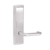 L959-629-RHR Corbin ED5000 Series Exit Device Trim with Storeroom Lustra Lever in Bright Stainless Steel Finish