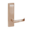 N959-612-RHR Corbin ED5000 Series Exit Device Trim with Storeroom Newport Lever in Satin Bronze Finish