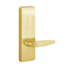 4902B-605-RHR PHI Dummy Trim with B Lever Design for Apex and Olympian Series Exit Device in Bright Brass Finish