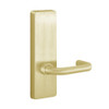 R4902C-605-RHR PHI Dummy Retrofit Trim with C Lever Design for Apex and Olympian Series Exit Device in Bright Brass Finish