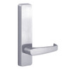 2902A-625-LHR PHI Dummy Trim with A Lever Design for Apex Series Narrow Stile Door Exit Device in Bright Chrome Finish