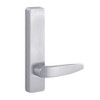 2902B-625-LHR PHI Dummy Trim with B Lever Design for Apex Series Narrow Stile Door Exit Device in Bright Chrome Finish