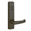 2903A-613-LHR PHI Key Retracts Latchbolt Trim with A Lever Design for Apex Series Narrow Stile Door Exit Device in Oil Rubbed Bronze Finish