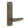 2903B-613-LHR PHI Key Retracts Latchbolt Trim with B Lever Design for Apex Series Narrow Stile Door Exit Device in Oil Rubbed Bronze Finish