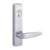 2903B-625-LHR PHI Key Retracts Latchbolt Trim with B Lever Design for Apex Series Narrow Stile Door Exit Device in Bright Chrome Finish