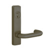 2903C-613-LHR PHI Key Retracts Latchbolt Trim with C Lever Design for Apex Series Narrow Stile Door Exit Device in Oil Rubbed Bronze Finish