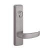 2903D-630-RHR PHI Key Retracts Latchbolt Trim with D Lever Design for Apex Series Narrow Stile Door Exit Device in Satin Stainless Steel Finish