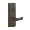 4908D-613-LHR PHI Key Controls Lever Trim with D Lever Design for Apex and Olympian Series Exit Device in Oil Rubbed Bronze Finish