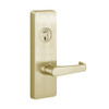 4908A-606-RHR PHI Key Controls Lever Trim with A Lever Design for Apex and Olympian Series Exit Device in Satin Brass Finish