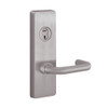 Y4908C-630-RHR PHI Key Controls Lever Trim with C Lever Design for Olympian Series Exit Device in Satin Stainless Steel Finish