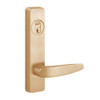 2908B-612-LHR PHI Key Controls Lever Trim with B Lever Design for Apex Series Narrow Stile Door Exit Device in Satin Bronze Finish