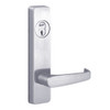 2908A-625-RHR PHI Key Controls Lever Trim with A Lever Design for Apex Series Narrow Stile Door Exit Device in Bright Chrome Finish