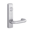 2914C-625-RHR PHI Lever Always Active with C Lever Design for Apex Series Narrow Stile Door Exit Device in Bright Chrome Finish