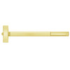 DEFL2114-605-48 PHI 2100 Series Fire Rated Apex Rim Exit Device with Delayed Egress Prepped for Lever-Knob Always Active in Bright Brass Finish