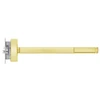 TS2308-LHR-605-48 PHI 2300 Series Apex Mortise Exit Device with Touchbar Monitoring Switch Prepped for Key Controls Lever/Knob in Bright Brass Finish