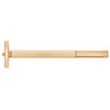 ELR2402-612-48 PHI 2400 Series Non Fire Rated Apex Rim Exit Device with Electric Latch Retraction Prepped for Dummy Trim in Satin Bronze Finish