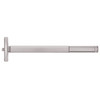 MLR2403-628-48 PHI 2400 Series Non Fire Rated Apex Rim Exit Device with Motorized Latch Retraction Prepped for Key Retracts Latchbolt in Satin Aluminum Finish