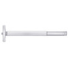 DEFL2408-625-48 PHI 2400 Series Fire Rated Apex Rim Exit Device with Delayed Egress Prepped for Key Controls Lever in Bright Chrome Finish