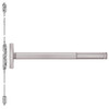DE2614-628-48 PHI 2600 Series Concealed Vertical Rod Exit Device with Delayed Egress Prepped for Lever Always Active in Satin Aluminum Finish