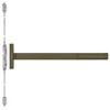 ELR2602-613-36 PHI 2600 Series Concealed Vertical Rod Exit Device with Electric Latch Retraction Prepped for Dummy Trim in Oil Rubbed Bronze Finish