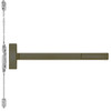 ELR2805-613-48 PHI 2800 Series Concealed Vertical Rod Exit Device with Electric Latch Retraction Prepped for Key Controls Thumb Piece in Oil Rubbed Bronze Finish