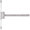 MLR2814-630-48 PHI 2800 Series Concealed Vertical Rod Exit Device with Motorized Latch Retraction Prepped for Lever-Knob Always Active in Satin Stainless Steel Finish