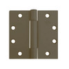 3PB1-3-5x3-5-640 IVES 3 Knuckle Plain Bearing Full Mortise Hinge in Dark Bronze