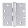 5PB1-4x4-651 IVES 5 Knuckle Plain Bearing Full Mortise Hinge in Bright Chrome Plated