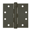 5BB1-4-5x4-641 IVES 5 Knuckle Ball Bearing Full Mortise Hinge in Oxidized Satin Bronze