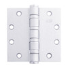 5BB1HW-4-5x4-651 IVES 5 Knuckle Ball Bearing Full Mortise Hinge in Bright Chrome Plated