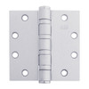 5BB1HW-4-5x4-652 IVES 5 Knuckle Ball Bearing Full Mortise Hinge in Satin Chrome Plated