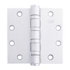 5BB1HW-4-5x4-625 IVES 5 Knuckle Ball Bearing Full Mortise Hinge in Bright Chrome