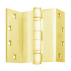 5BB1SC-5-632 IVES 5 Knuckle Ball Bearing Swing Clear Full Mortise Hinge in Bright Brass Plated