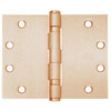 5BB1WT-4-5x6-639 IVES 5 Knuckle Ball Bearing Full Mortise Wide Throw Hinge in Satin Bronze Plated