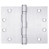 5BB1WT-5x6-651 IVES 5 Knuckle Ball Bearing Full Mortise Wide Throw Hinge in Bright Chrome Plated