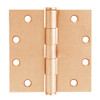 5PB1-4-5x4-5-639-NRP IVES 5 Knuckle Plain Bearing Full Mortise Hinge in Satin Bronze Plated
