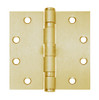 5BB1-3-5x3-5-606-NRP IVES 5 Knuckle Ball Bearing Full Mortise Hinge in Satin Brass