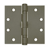 5BB1-4-5x4-640-TW4 IVES 5 Knuckle Ball Bearing Full Mortise Hinge with Electric Thru-Wire in Dark Bronze