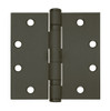 5BB1-4-5x4-641-TW4 IVES 5 Knuckle Ball Bearing Full Mortise Hinge with Electric Thru-Wire in Oxidized Satin Bronze