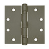 5BB1-4-5x4-613-TW4 IVES 5 Knuckle Ball Bearing Full Mortise Hinge with Electric Thru-Wire in Dark Bronze