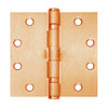 5BB1-5x4-5-639-TW4 IVES 5 Knuckle Ball Bearing Full Mortise Hinge with Electric Thru-Wire in Satin Bronze Plated