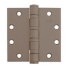 5BB1HW-4-5x4-643-TW4 IVES 5 Knuckle Ball Bearing Full Mortise Hinge with Electric Thru-Wire in Satin Bronze-Blackened