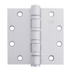 5BB1HW-4-5x4-652-TW4 IVES 5 Knuckle Ball Bearing Full Mortise Hinge with Electric Thru-Wire in Satin Chrome Plated
