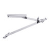 813S-US26-SOC Glynn-Johnson 81 Series Heavy Duty Surface Overhead in Bright Chrome