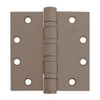 5BB1HW-4-5x4-643-TW8 IVES 5 Knuckle Ball Bearing Full Mortise Hinge with Electric Thru-Wire in Satin Bronze-Blackened