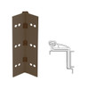 041XY-313AN-83 IVES Full Mortise Continuous Geared Hinges in Dark Bronze Anodized